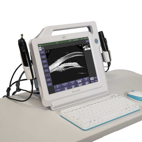 Aparelho de ultrassom portátil - EUS-2600 UBM - US Ophthalmic - ocular / em preto e branco / com tela sensível ao toque