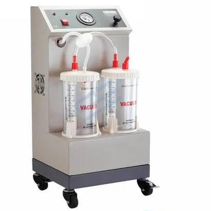 Aspirador cirúrgico elétrico - Powervac - Supreme Enterprises - com rodízios