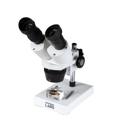 Estereomicroscópio óptico - LABS S1030N - Celestron - de laboratório / binocular / 3D