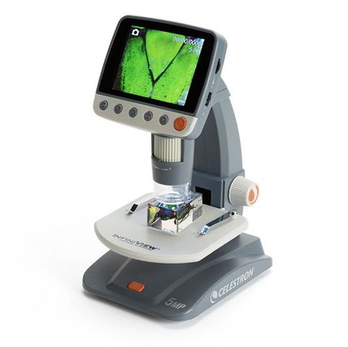 Microscópio para inspeção - Infiniview - Celestron - digital / de laboratório / para pesquisa