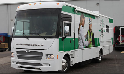 Unidade móvel de saúde de audiologia - 16102 - Farber Specialty Vehicles - ônibus / furgão / a diesel