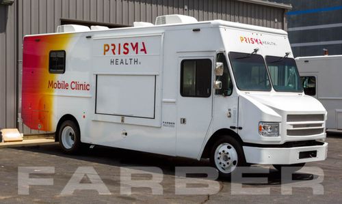 Unidade móvel de saúde para testagem de Covid-19 - 17343 - Farber Specialty Vehicles - caminhão / com baú / a diesel