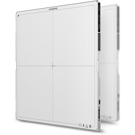 Detector de painel plano para radiografia geral - VIVIX-S 4343VW - Vieworks - portátil / com conexão sem fio / 17 x 17