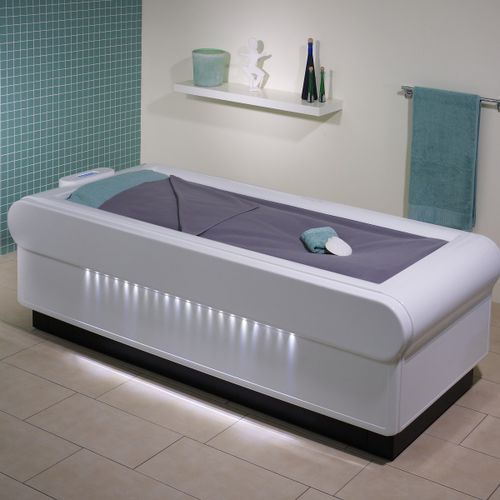 Cama de água para massagem com jato de água - LADY-SPA - Trautwein - com lâmpadas de cromoterapia