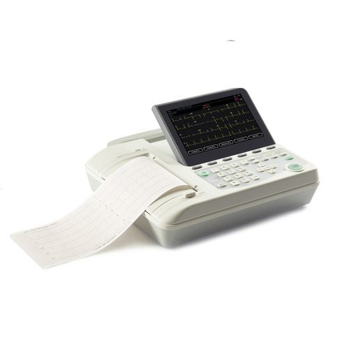 Eletrocardiógrafo para ECG em repouso - EUROECG 601 - LUMED - 6 canais / digital / com impressora