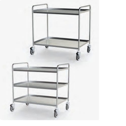 Carrinho hospitalar - NBN.177 series - Nuova BN - para sala de cirurgia / para instrumentos cirúrgicos / para dispositivos médicos