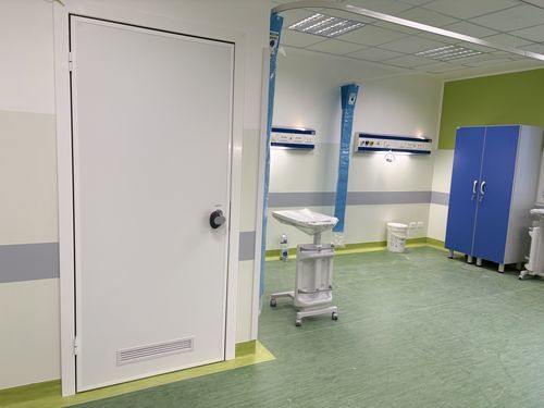 Porta de serviço - PBM1S45AL - HOSPITAL DIVISION - para quarto de pacientes / para laboratório / para consultório médico