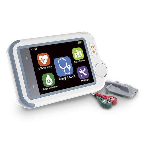 Monitor de sinais vitais portátil - Checkme Lite - Shenzhen Viatom Technology Co., Ltd. - de ECG / de frequência cardíaca / de SpO2