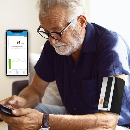 Medidor digital de pressão arterial automático - BP2 - Shenzhen Viatom Technology Co., Ltd. - com Bluetooth / com braçadeira para adulto
