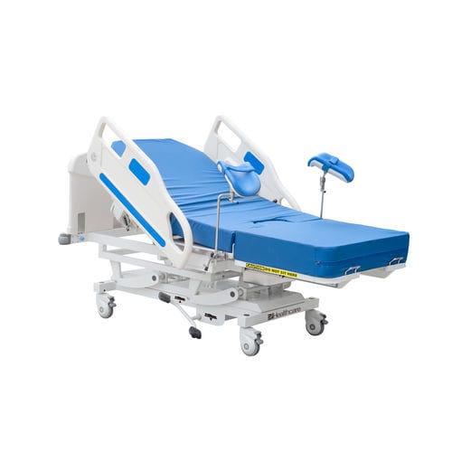 Cama de parto - BID002H - BiHealthcare - manual / hidráulica / de altura regulável