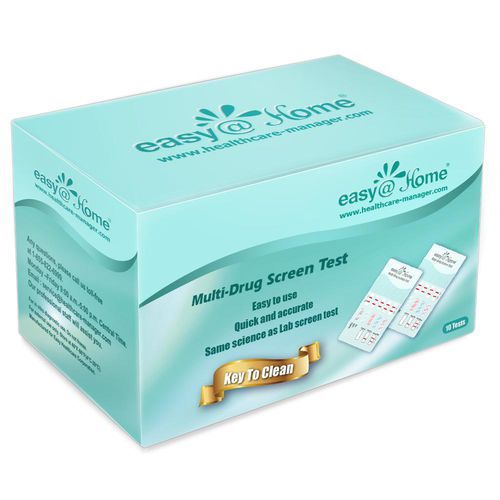 Teste rápido para uso doméstico - EDOAP-264 - Easy Healthcare - de despistagem de droga / de MET / para cocaína