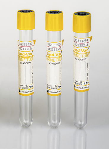 Tubo de ensaio para laboratório - LIND-VAC®  - OÜ InterVacTechnology - cônico / de urina / em material plástico