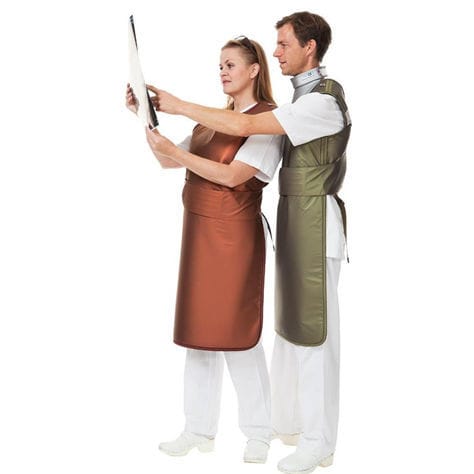 Avental de proteção radiológica com proteção frontal - 3PU Apron™  - Scanflex Medical - 0,50 mm / 0,35 mm / 0,25 mm