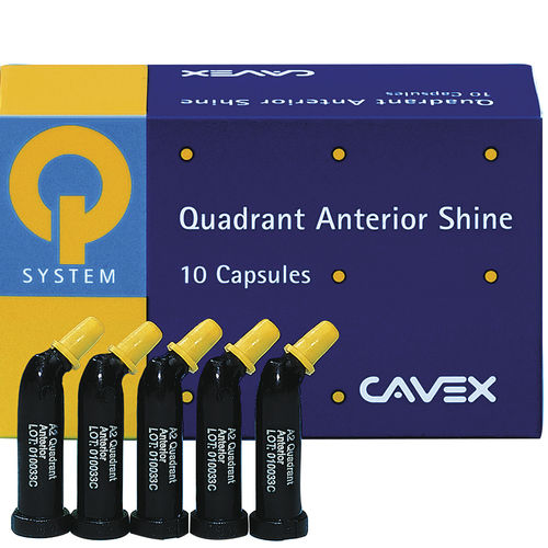 Material dentário em resina híbrida - Quadrant Anterior Shine - Cavex Holland BV - para restauração dentária / fotopolimerizável