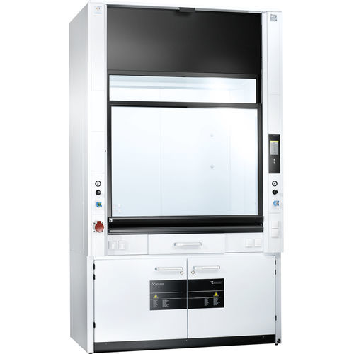Capela de exaustão química - EXPLORIS® - Köttermann - de escape / para destilação / de laboratório