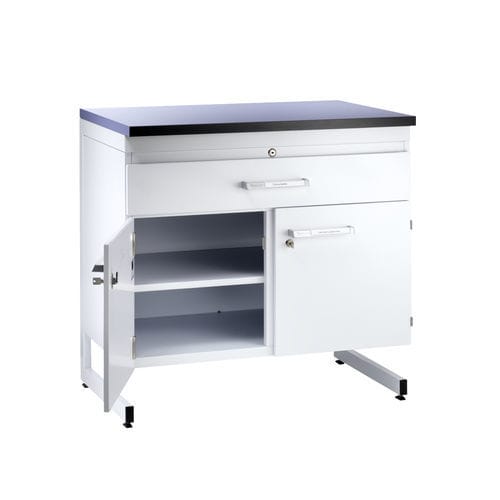 Armário para materiais de laboratório - EXPLORIS® - Köttermann - de laboratório / com gavetas / de embutir