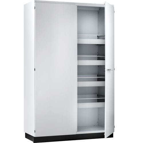 Armário para vidrarias de laboratório - EXPLORIS® - Köttermann - de laboratório / com prateleiras / com porta