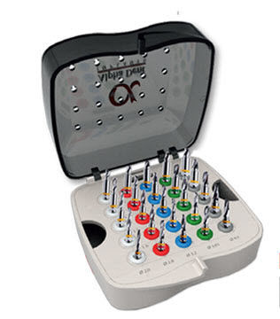 Kit de instrumentos para implante dentário - TDC series - Alpha Dent Implants