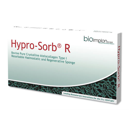 Remendo dérmico - Hypro-Sorb R  - Bioimplon - de colágeno / xenoenxerto / absorvível