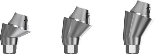 Pilar para implante cônico - WEEGO.FR - BIOTECH DENTAL - em titânio / interno / angular