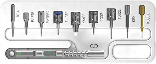 Kit de instrumentos para prótese dentária - Kontact, Kontact S®  - BIOTECH DENTAL