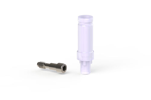 Pilar para implante externo - DENTEO - BIOTECH DENTAL - reto / pré-fabricado