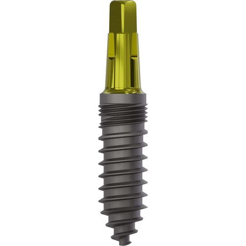 Implante dentário cônico - 1100 - Champions Implants GmbH - em titânio / reto