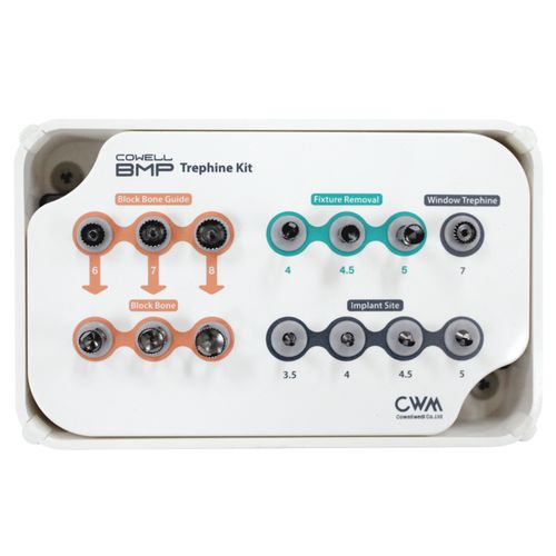 Kit de instrumentos para implante dentário - COWELL® BMP TREPHINE   - Cowellmedi - para elevação do seio maxilar