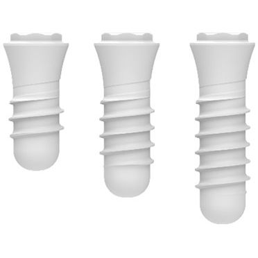 Implante dentário cônico - ZERAMEX&reg; P6 - Dentalpoint AG - em cerâmica / de hexágono interno