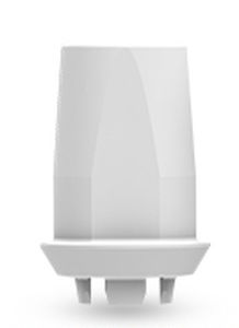 Pilar para implante em titânio - ZERAMEX® XT - Dentalpoint AG - interno / reto