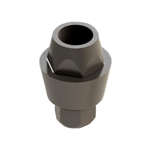Pilar de cicatrização em titânio - DES series - Dentin Implants Technologies LTD - interno / reto