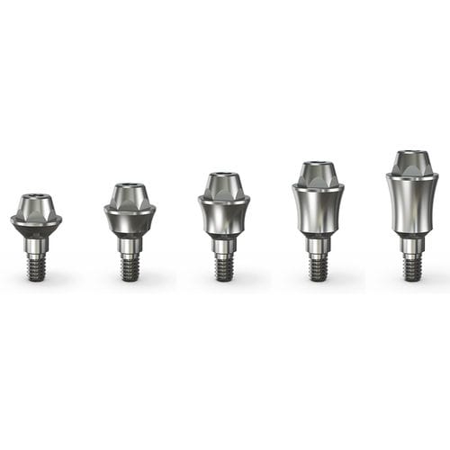 Pilar para implante em titânio - MUA series - Ditron Dental - reto / multi-unit / de parafuso