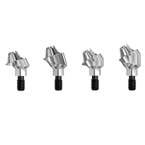 Pilar para implante em titânio - MUA series - Ditron Dental - angular / multi-unit / de parafuso
