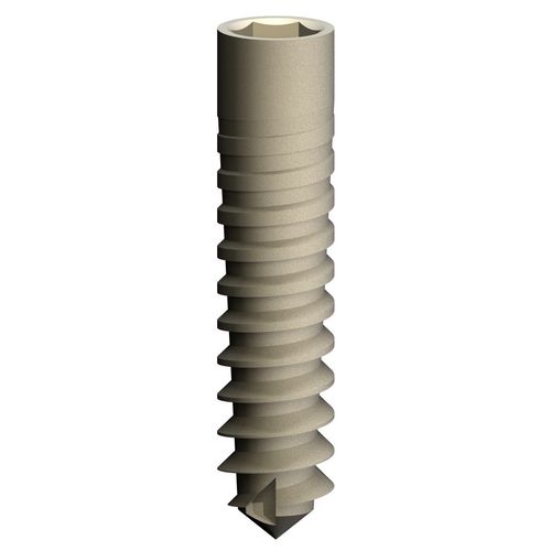 Implante dentário cilíndrico - EASY  - GIESSE TECHNOLOGY SRL - em titânio / de hexágono interno