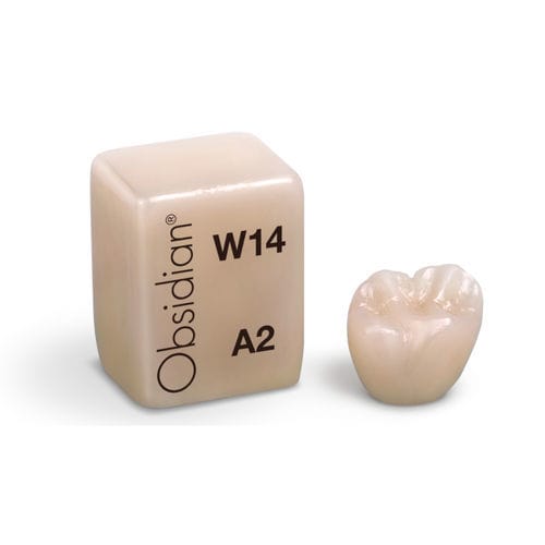 Material dentário em cerâmica - Obsidian® - Glidewell Europe - de fresagem