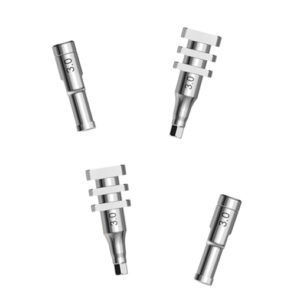 Implante dentário cilíndrico - Global D - em titânio / externo / em peça única