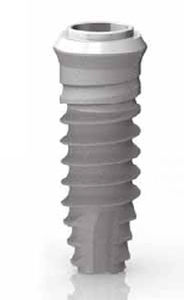 Implante dentário cilíndrico - Premium - Sweden & Martina - em titânio / de hexágono interno