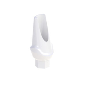 Pilar para implante em zircônia - 7200122 - TAV Dental Ltd. - de hexágono interno / reto