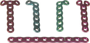 Placa de osteotomia para metatarso - Universal Mini - Response Ortho - para metacarpo / não bloqueada / metálica