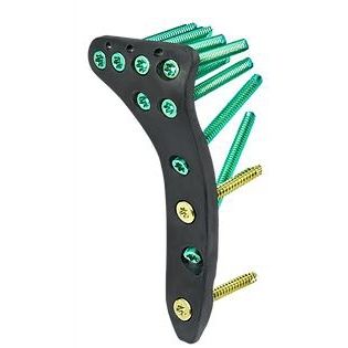Placa de compressão óssea para tíbia - CarboFix Orthopedics - proximal / bloqueada / não bloqueada