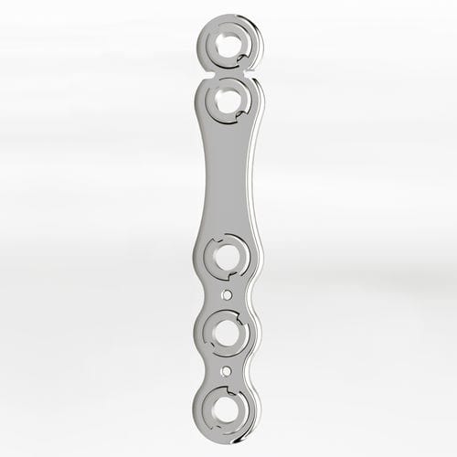 Placa de compressão óssea veterinária para cães - V3204 - Intrauma - paralela / para fêmur / proximal