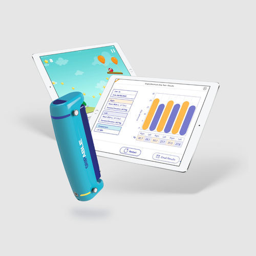 Sistema de reabilitação da força de preensão - Gripable Pro - Kinetec - assistida por computador