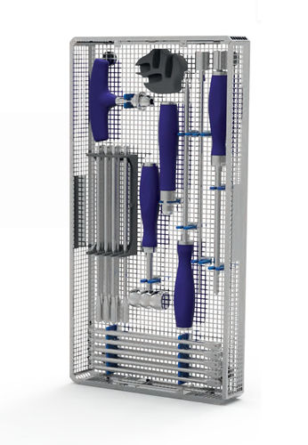 Kit de instrumentos para cirurgia da coluna vertebral - PLIF - Tsunami Medical
