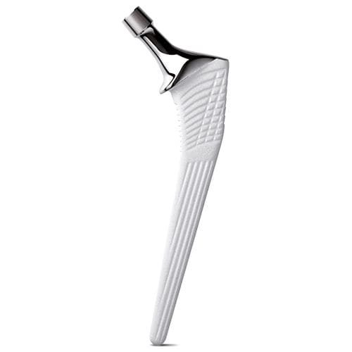 Haste femoral de revisão - CINEOS® HVc - X-NOV Medical Technology - não cimentada