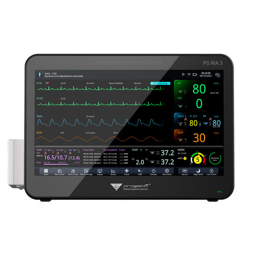 Monitor de sinais vitais modular - PG RIA 3 - Progetti S.r.l. - compacto / de ECG / RESP