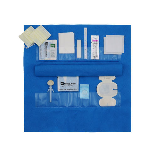 Kit de emergência médica - CLEAR SEQUENCE - Owens & Minor - estéril