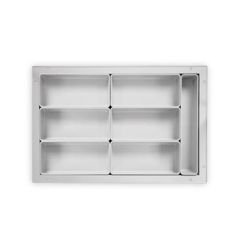 Bandeja para área médica - SM-SUB-02 - ScanModul® - de armazenamento / em ABS