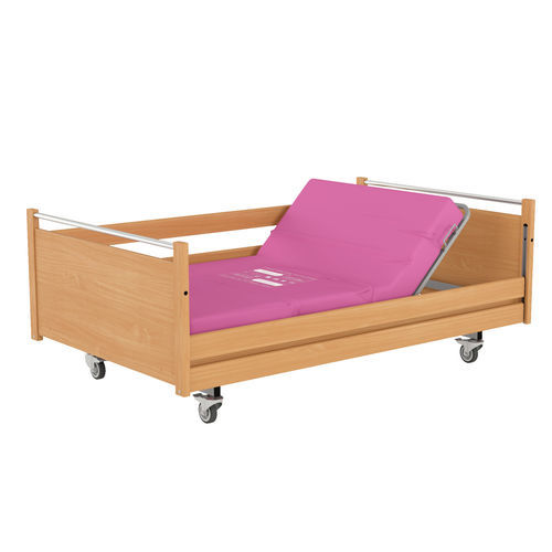 Cama para hospital - Leo WIDE L - Reha-Bed - para permanência prolongada / elétrica / de altura regulável