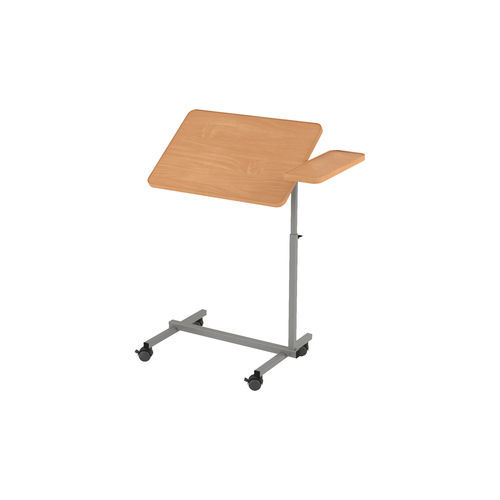 Mesa de refeição de altura regulável - L-Style LUX - Reha-Bed - com rodízios / com ajuste de inclinação