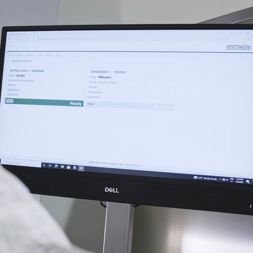 Software de gestão - TraceWaste - Cisa - de controle / de design / de rastreabilidade